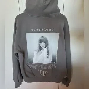 トップス Taylor hoodie knit tops gray Taylor hoodie knit tops gray Grey Half Zip Sweatshirt Taylor Swift